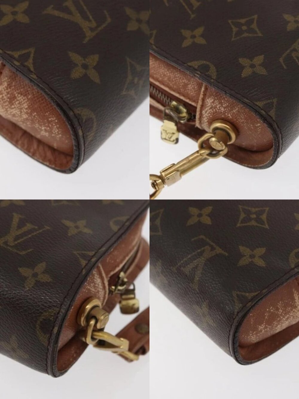 LOUIS VUITTON Monogram Orsay Clutch Bag M51790 LV Auth YKZ1083 - Picture 16 of 16